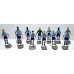Subbuteo Andrew Table Soccer Coventry City 1987 FA Cup Winners kit only 12 players no bases no box